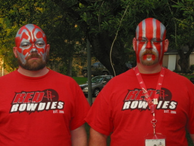 Andy and Jeff before Game 1